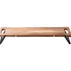 CASA Acacia Lux Tabla Para Servir Negro, Natural