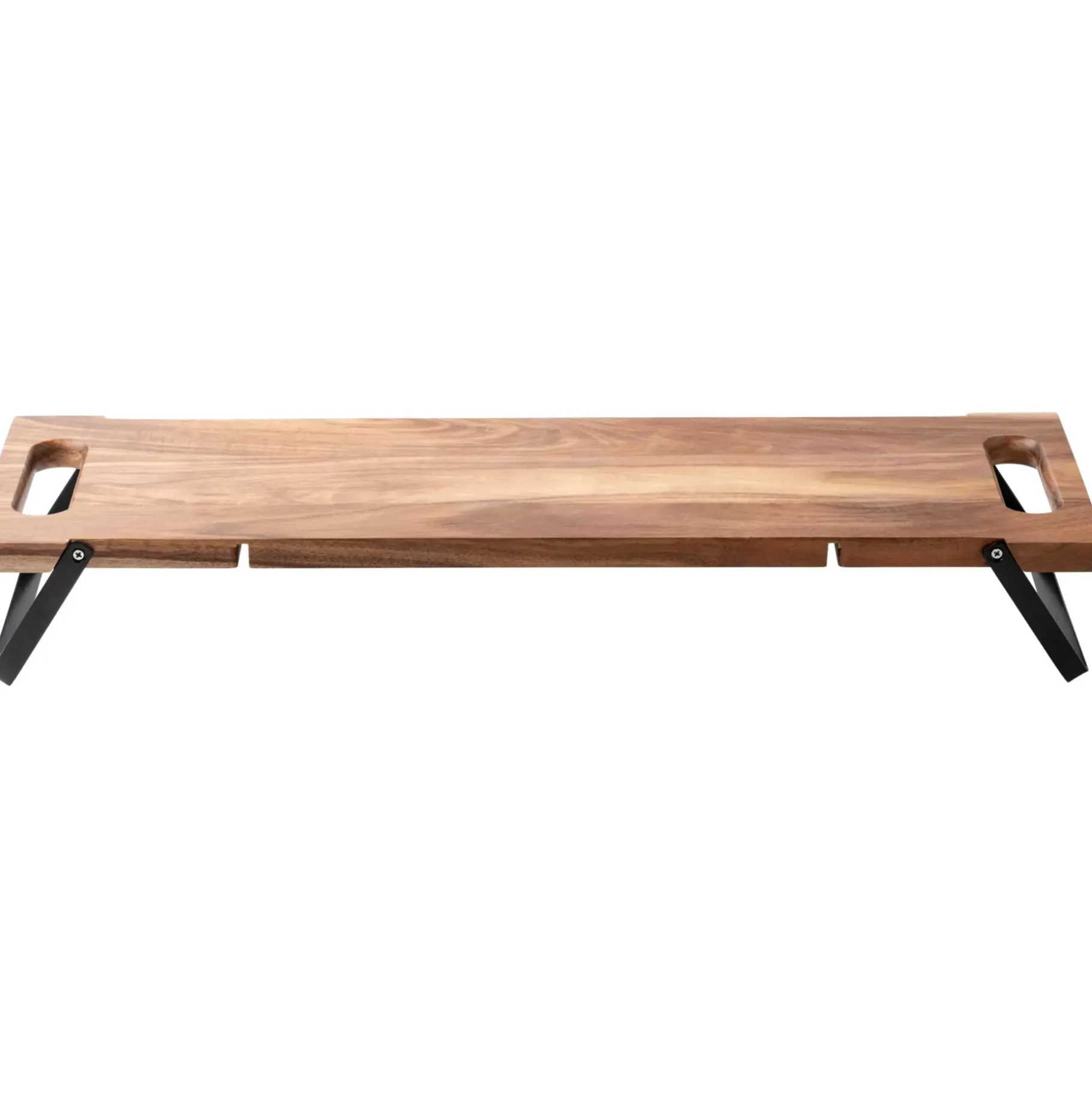 CASA Acacia Lux Tabla Para Servir Negro, Natural
