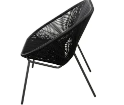 CASA Acapulco Banco Lounge Negro