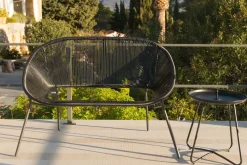 CASA Acapulco Banco Lounge Negro