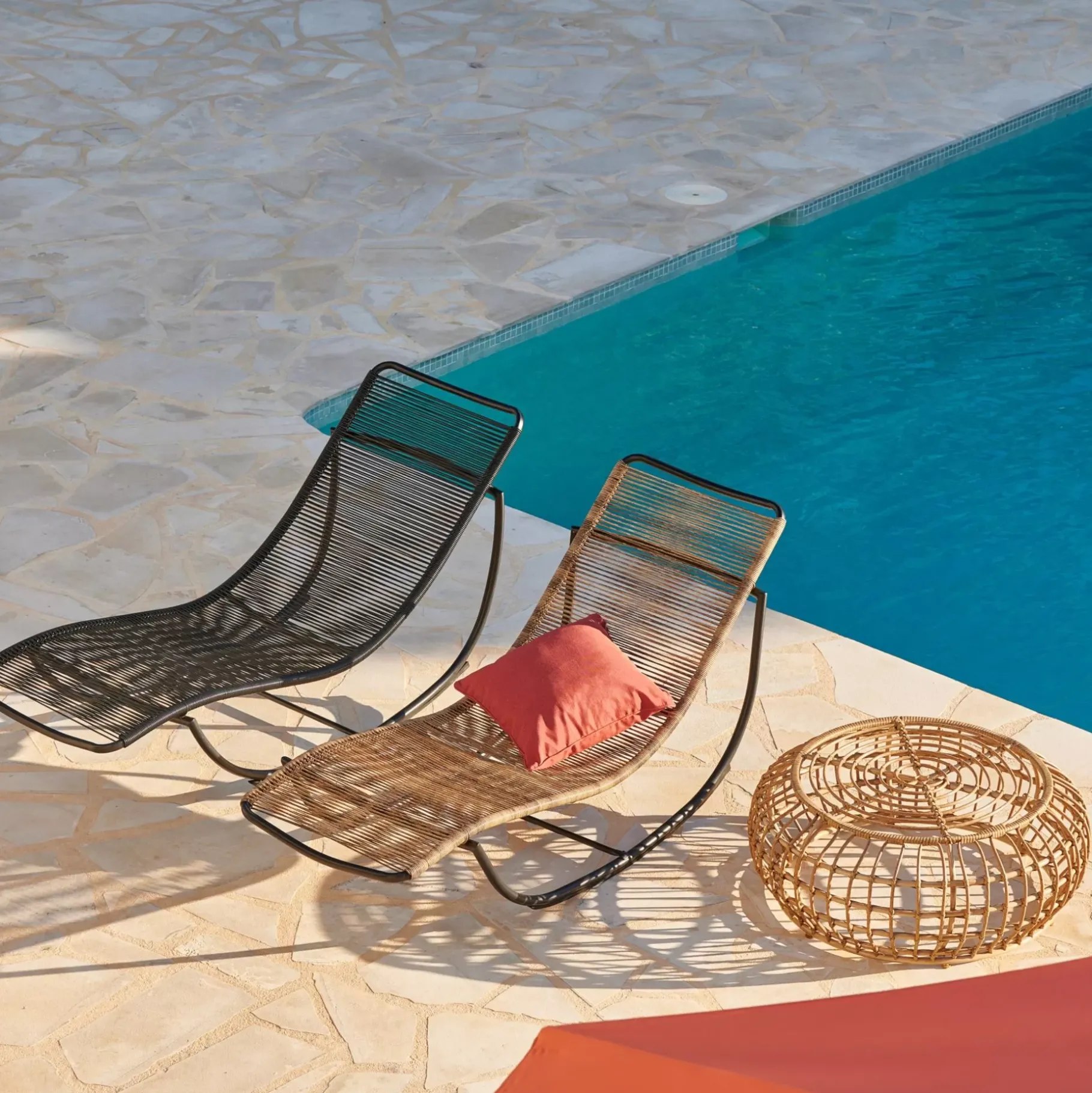 CASA Acapulco Mecedora Natural