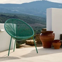 CASA Acapulco Silla Lounge Aguamarina