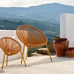 CASA Acapulco Silla Para Ninos Amarillo