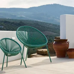 CASA Acapulco Silla Para Ninos Aguamarina