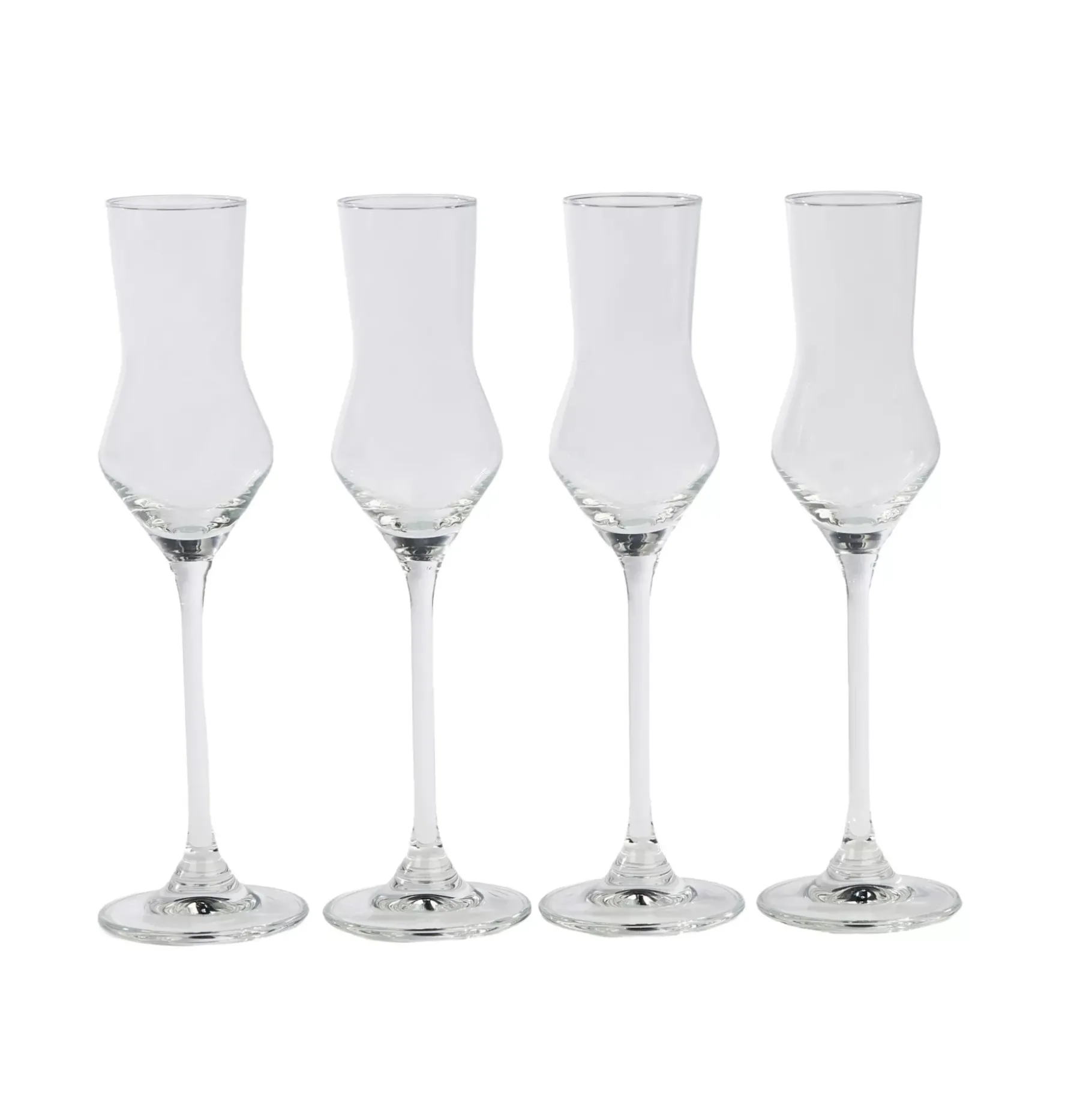 CASA After Dinner Copas De Grappa Juego De 4 Transparente
