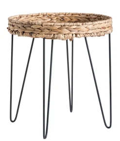 CASA Akela Mesa Auxiliar Negro, Natural
