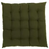 CASA Alda Cojin De Asiento Verde Oscuro