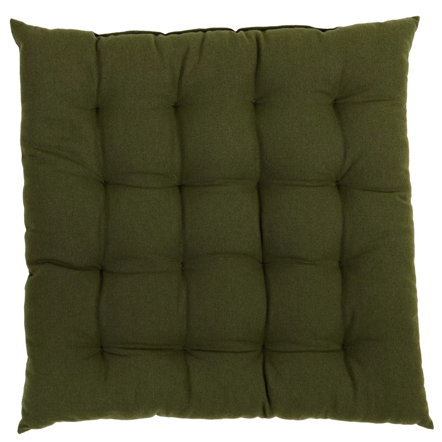 CASA Alda Cojin De Asiento Verde Oscuro
