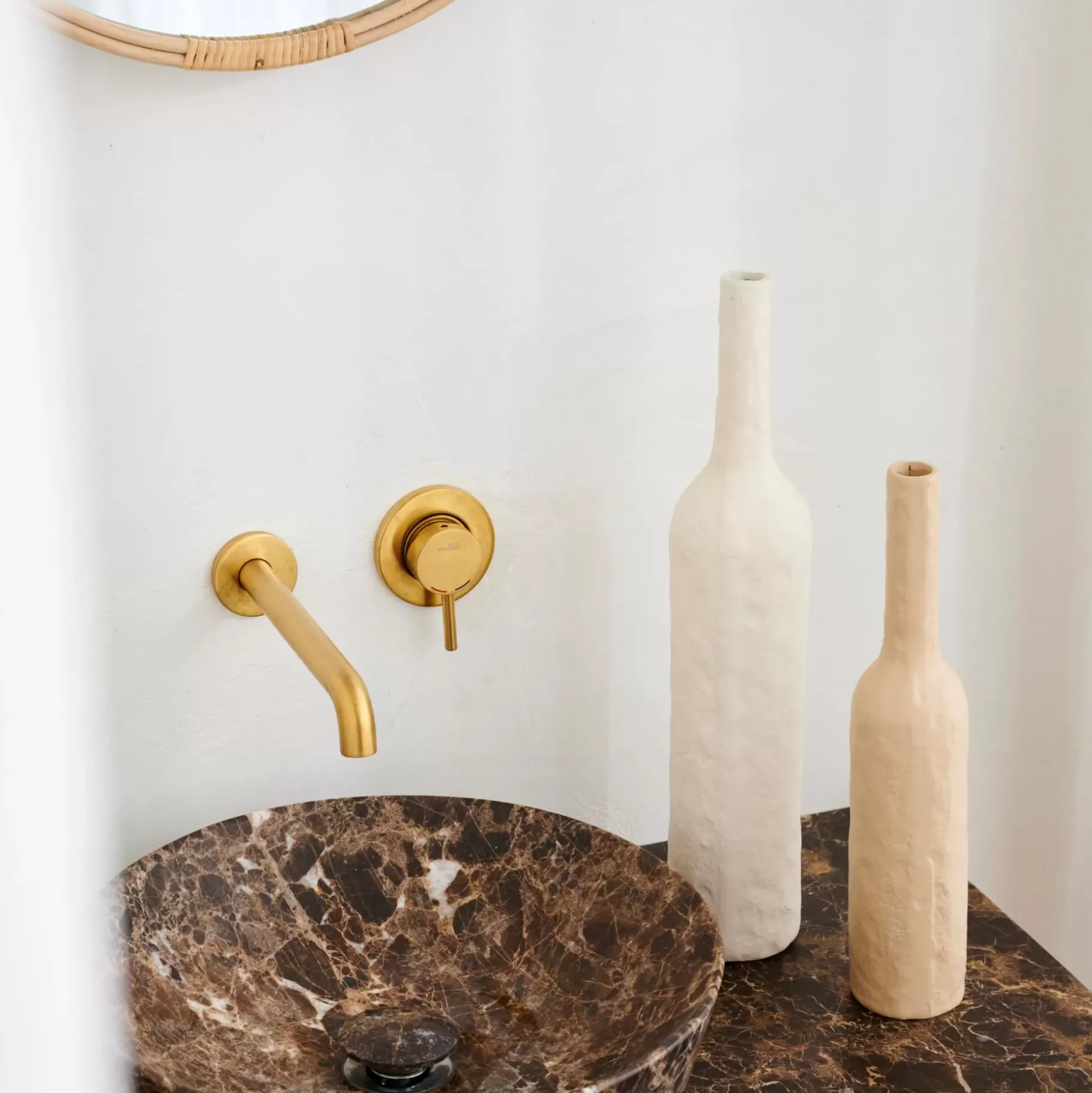 CASA Alu Florero Blanco