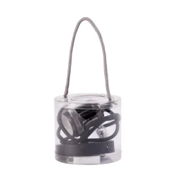 CASA Alu Lampara Colgante Negro, Metal