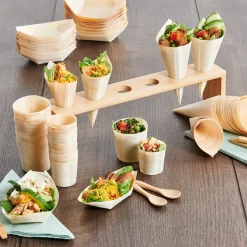 CASA Apero Eco Cucuruchos Juego De 20 Natural