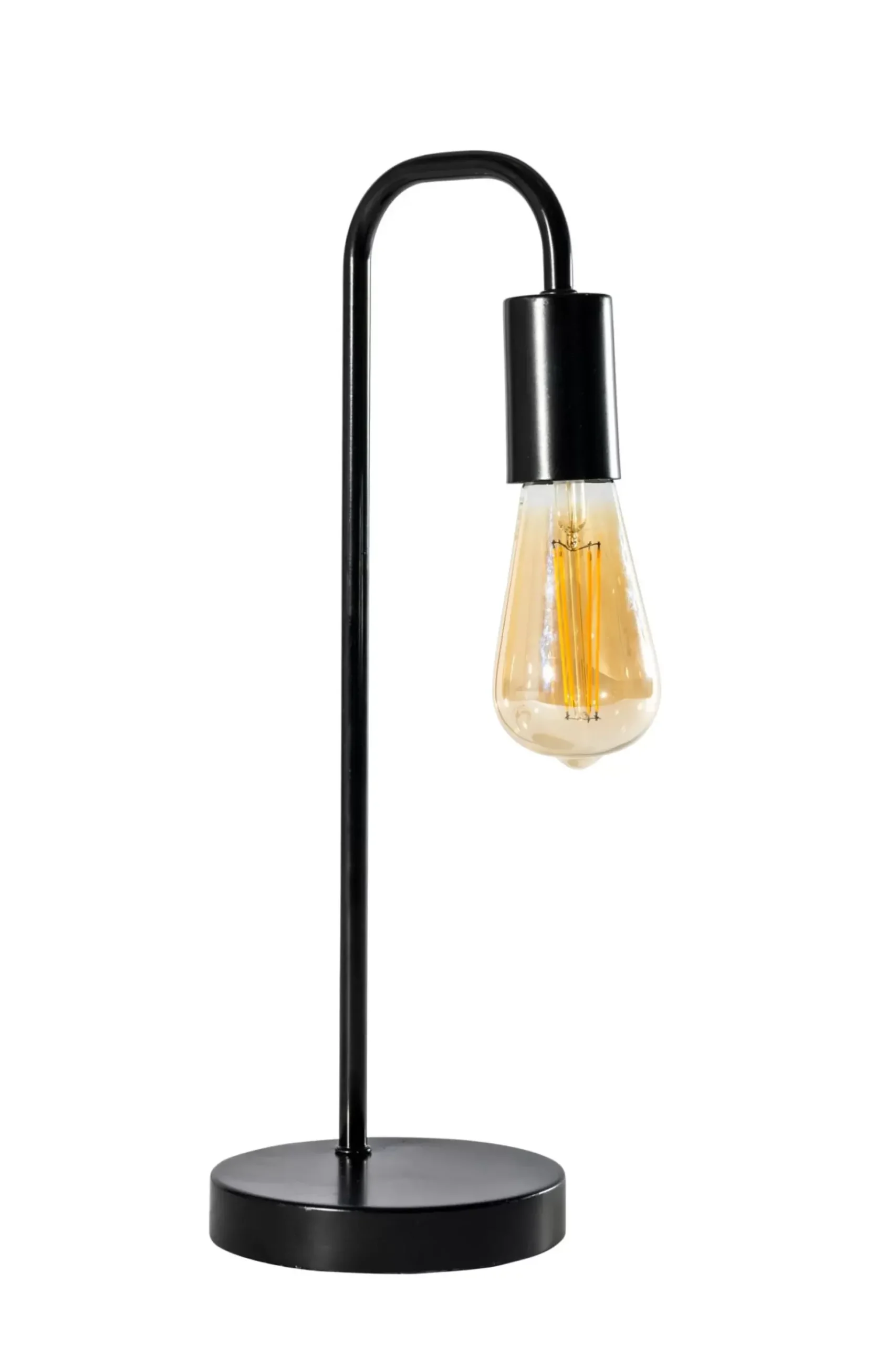 CASA Arche Lampara De Mesa Negro