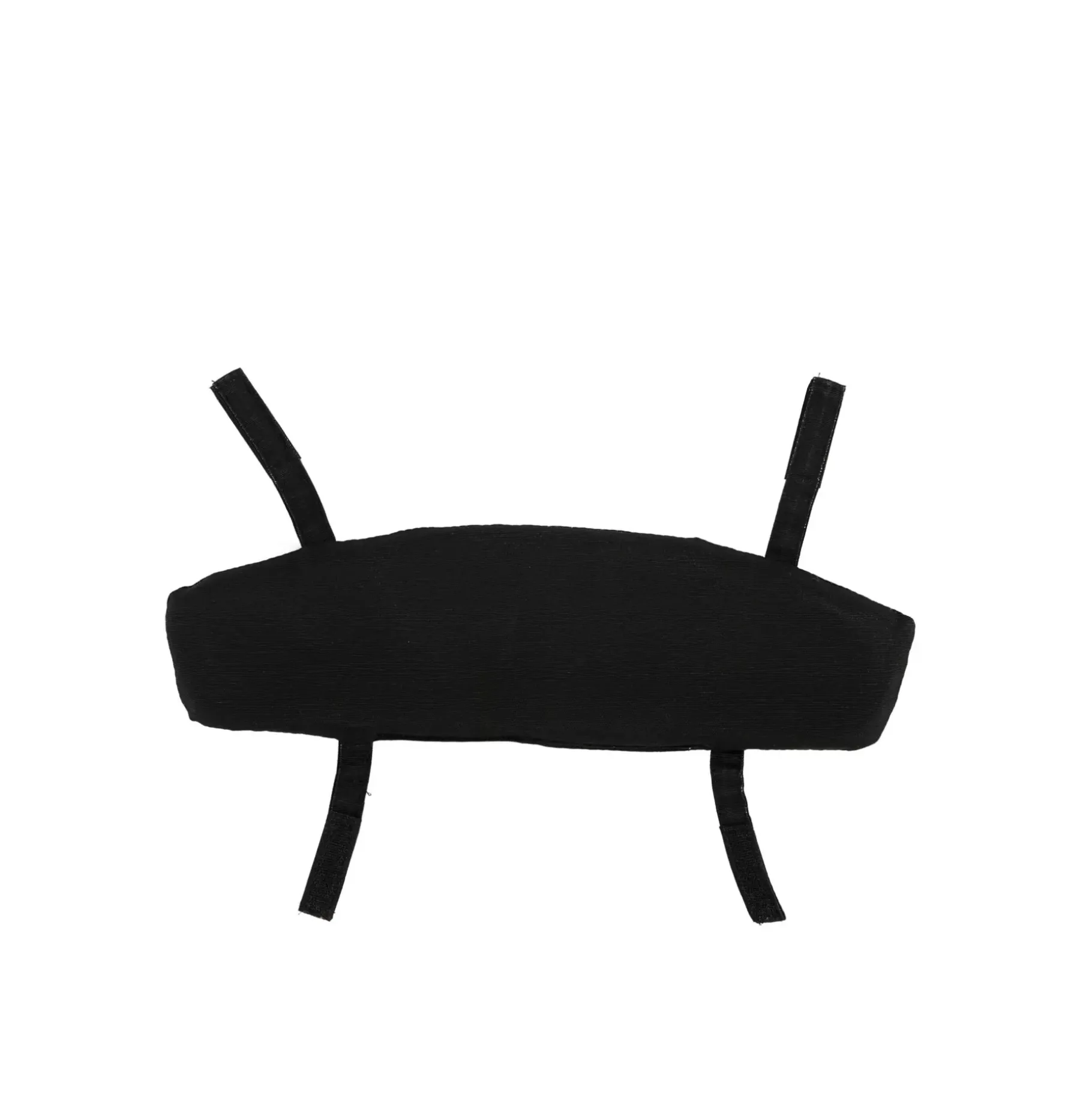 CASA August Cojin De Espalda Negro