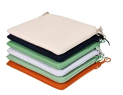 CASA Azur Cojin De Jardín Para Silla Bistro Verde