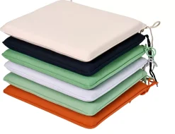 CASA Azur Cojines De Jardín Negro