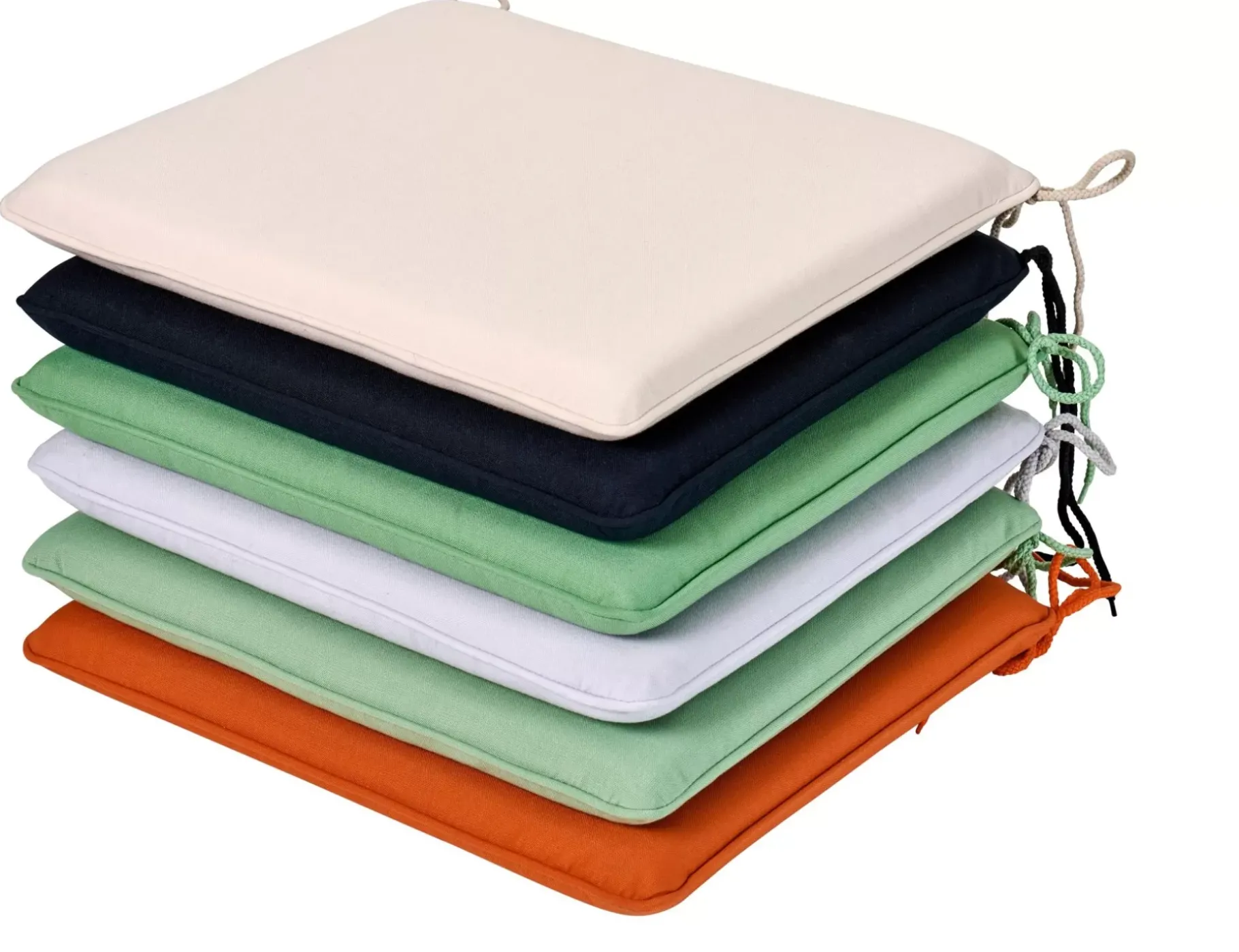 CASA Azur Cojines De Jardín Negro