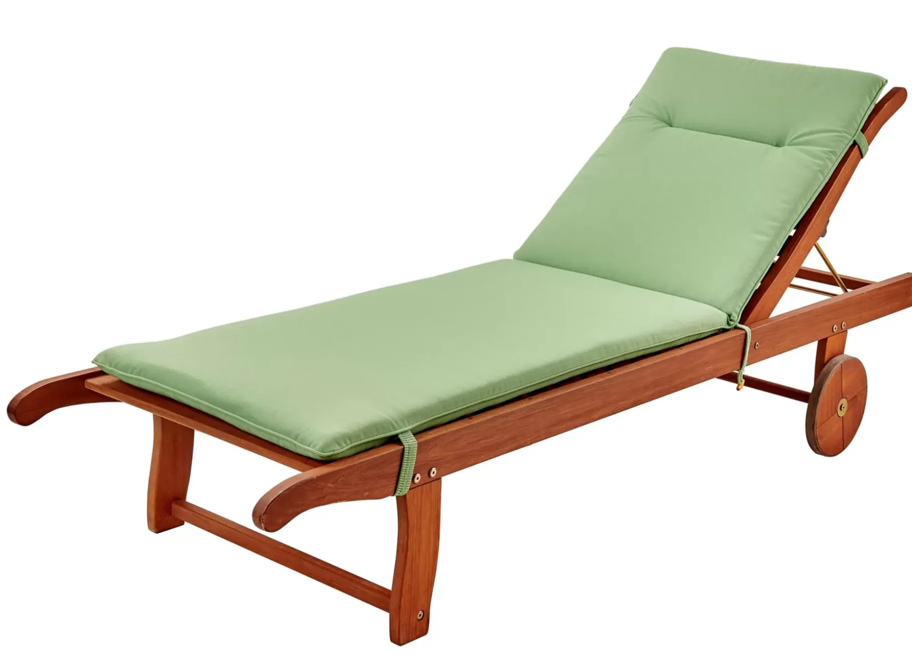 CASA Azur Cojines De Jardín Para Tumbona Verde