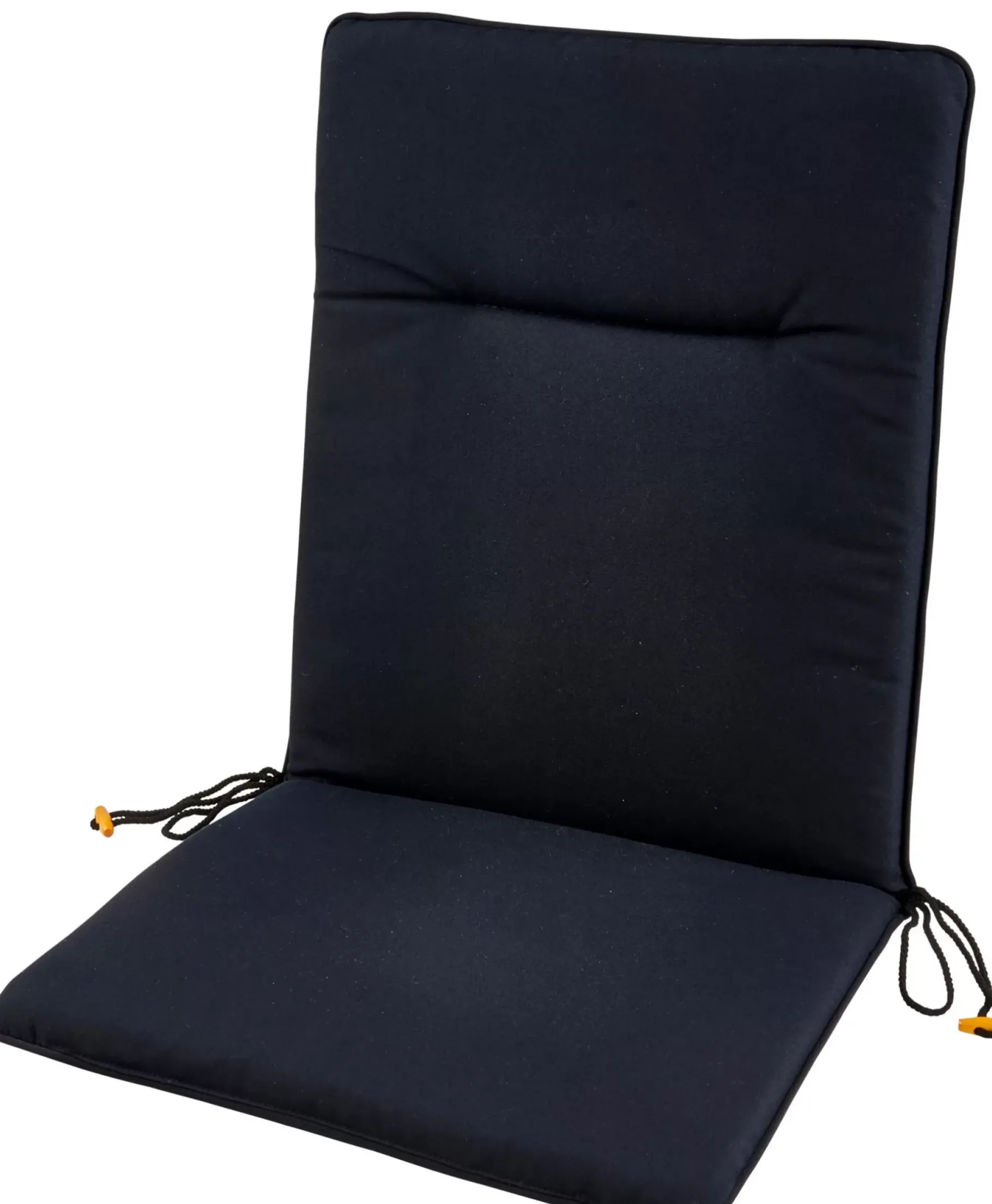 CASA Azur Cojines De Jardín Para Silla Pleg Negro