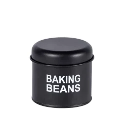 CASA Bakery Judias De Ceramica Ceramica Negro, Blanco