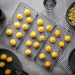 CASA Bakery Rejilla Reposteria Plegable Negro