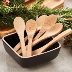 CASA Bamboo Cucharillas Juego De 6 Natural