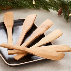 CASA Bamboo Cuchillos De Tapas Juego De 6 Natural