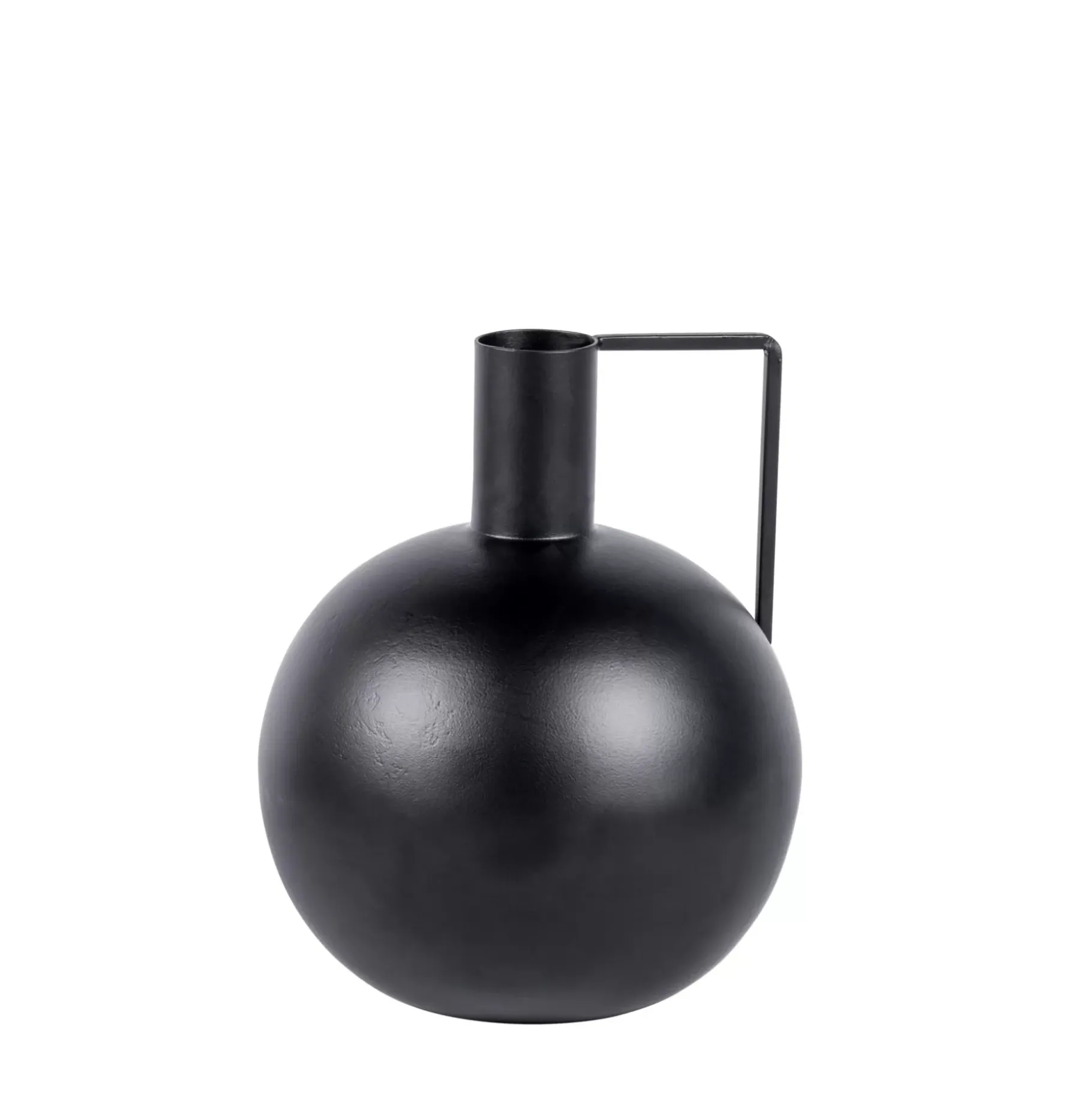 CASA Basta Florero Esferico Negro