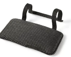 CASA Baya Cojines De Jardín Reposacabezas Negro