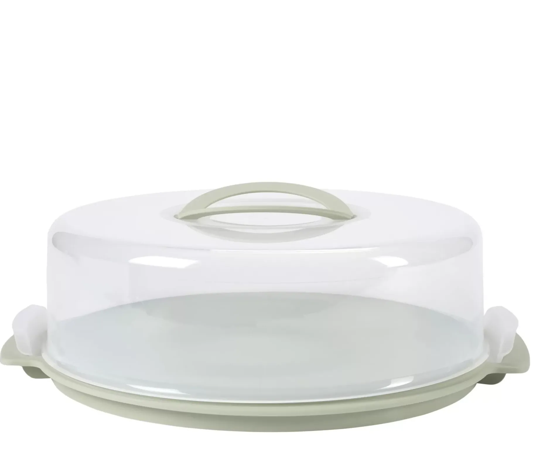 CASA Bioline Bandeja Con Tapa Para Tartas Menta