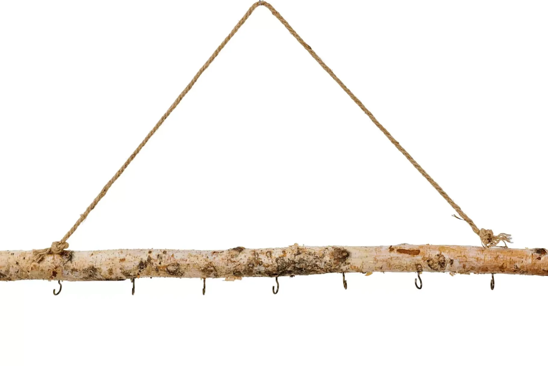 CASA Birch Rama Con 7 Ganchos Natural