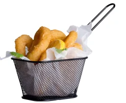 CASA Black Cesta Para Servir Negro