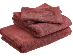 CASA B-Lux Toalla De Bano Rojo