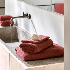 CASA B-Lux Toalla Rojo