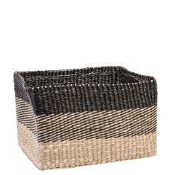 CASA Bobo Cesta Negro, Natural