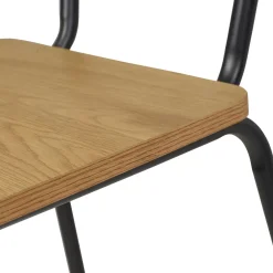 CASA Brody Silla De Comedor Natural