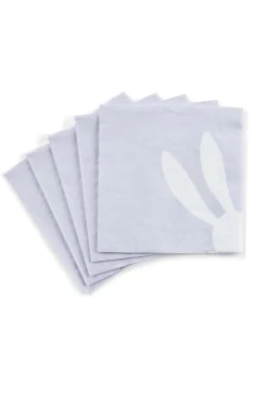 CASA Bunny Paquete De 20 Servilletas Morado