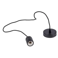 CASA Calex Lampara Colgante Negro