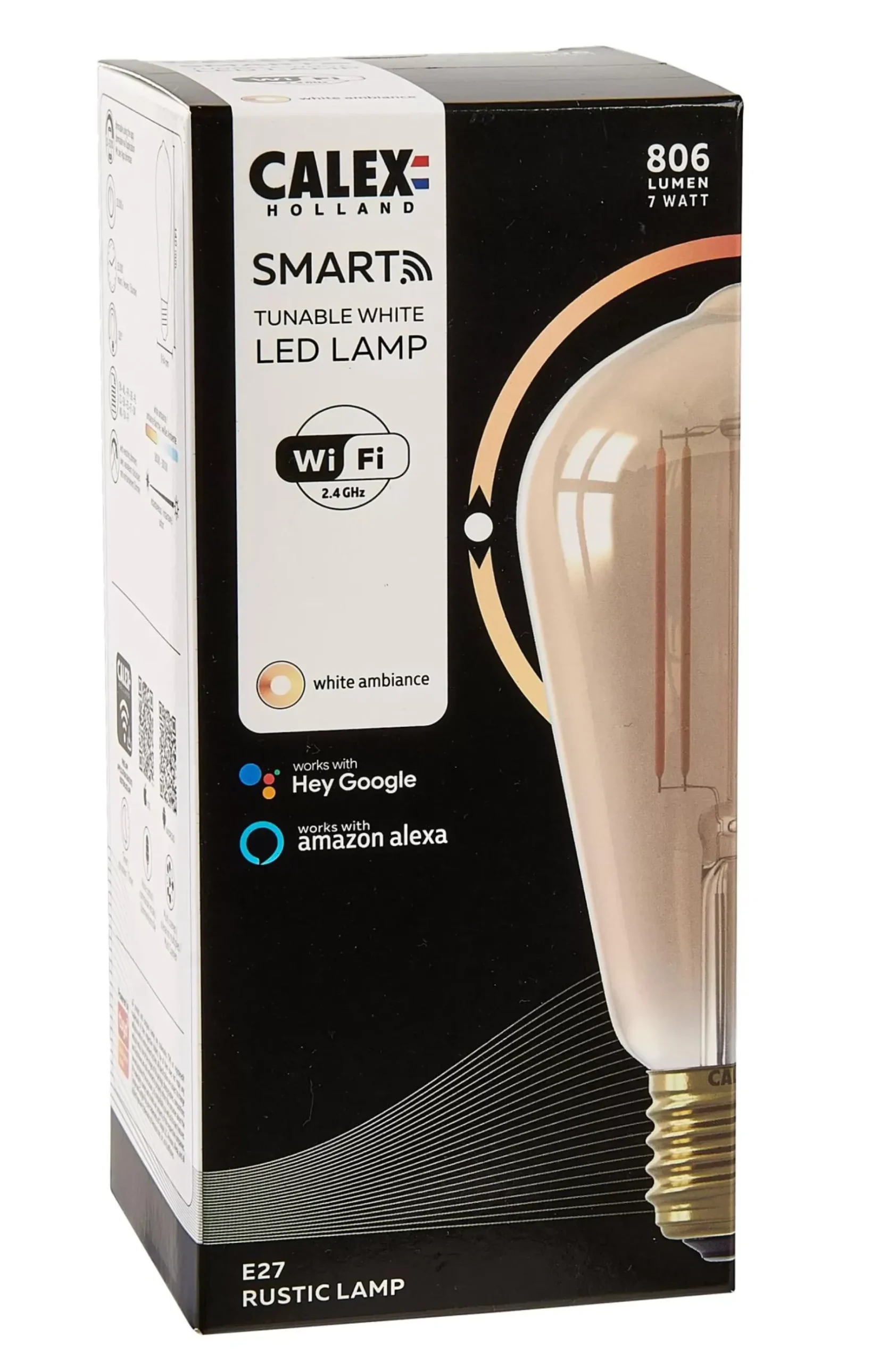 CASA Calex Smart Lampara Led E27 1800-3000K