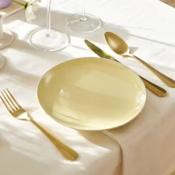 CASA Candy Plato Amarillo Claro