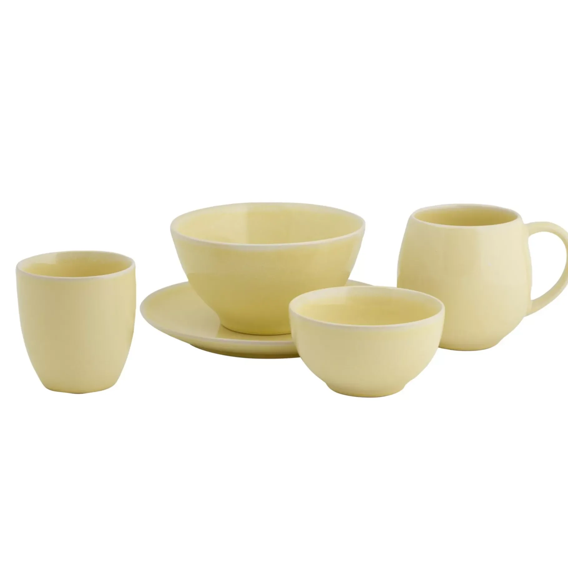 CASA Candy Taza Amarillo Claro