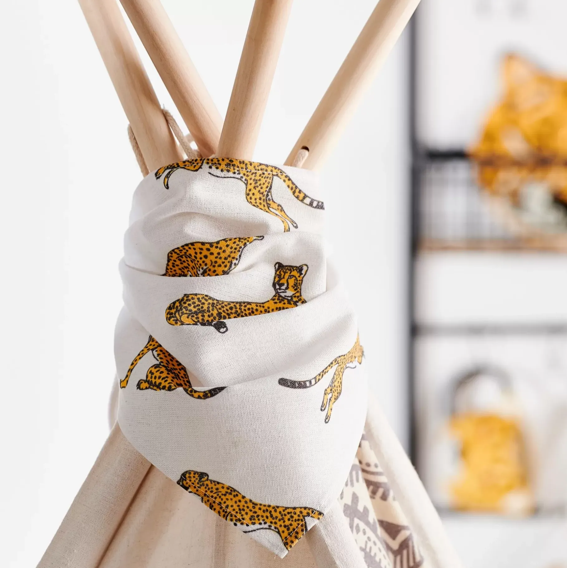 CASA Cheetah Tela Decorativa Multicolor