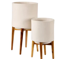 CASA Chiaro Macetero Blanco