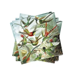 CASA Colibri Paquete De 20 Servilletas Multicolor