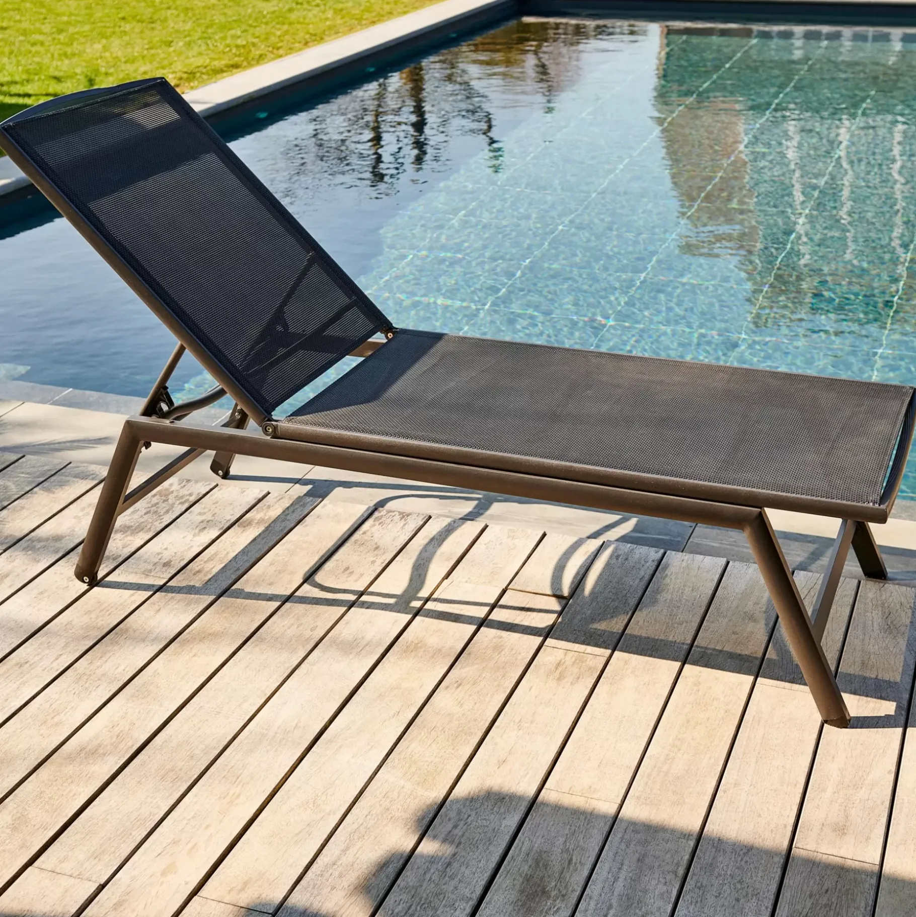 CASA Comfort Tumbona Negro