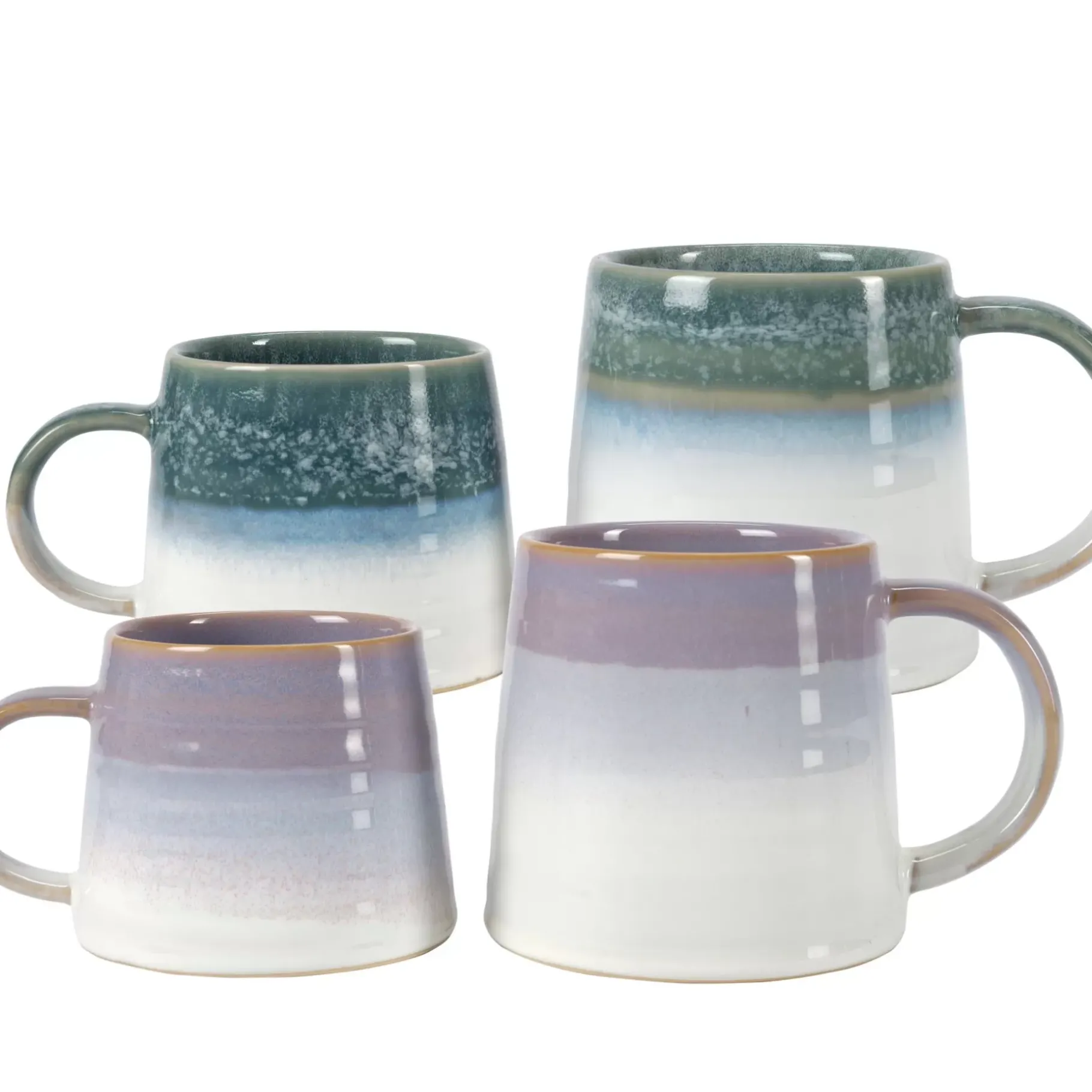 CASA Cora Taza Verde, Morado