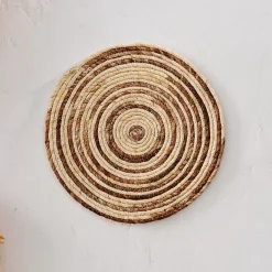 CASA Corn Mantel Individual Marron, Natural