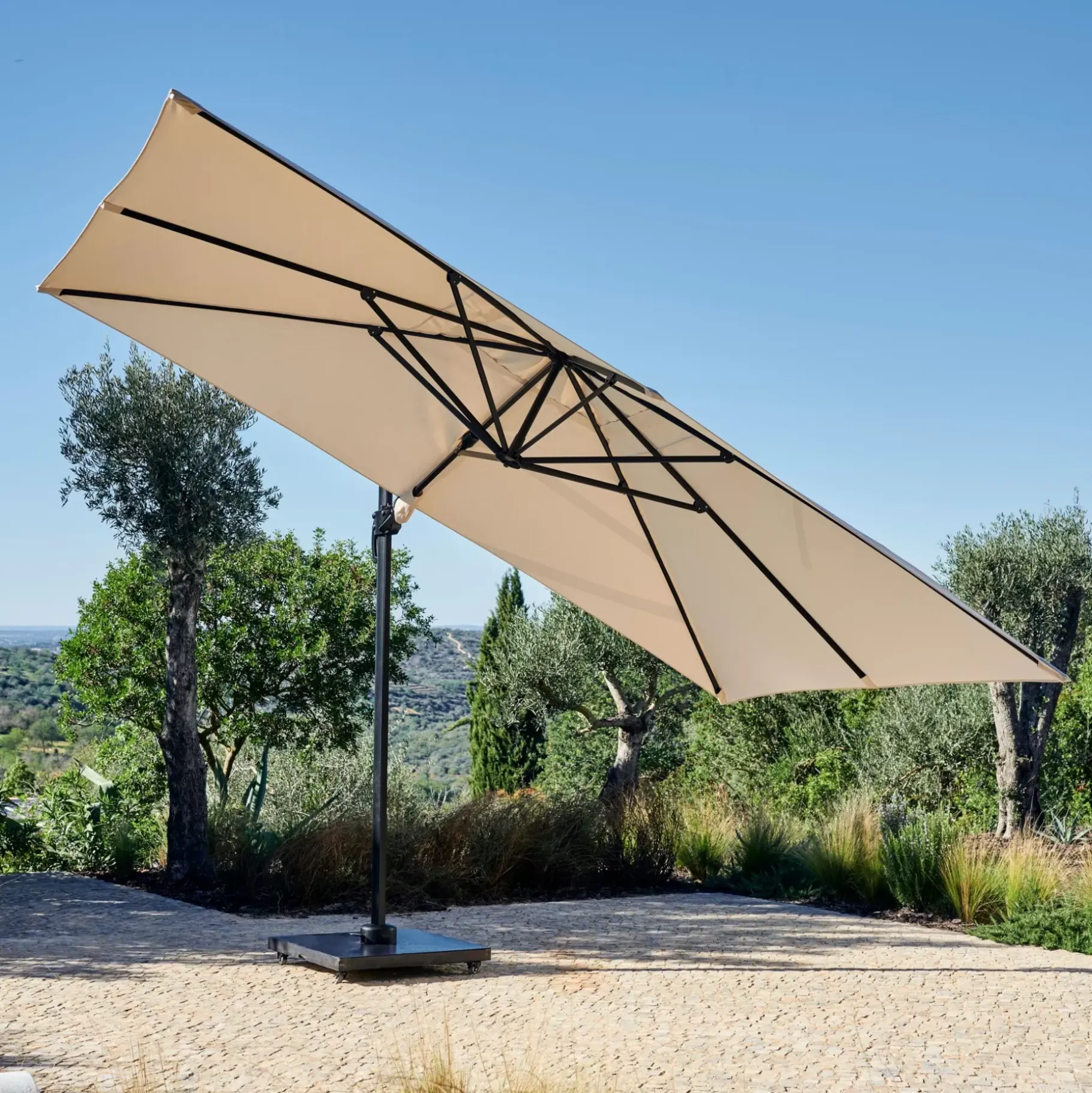 CASA Costa Pie De Parasol Negro