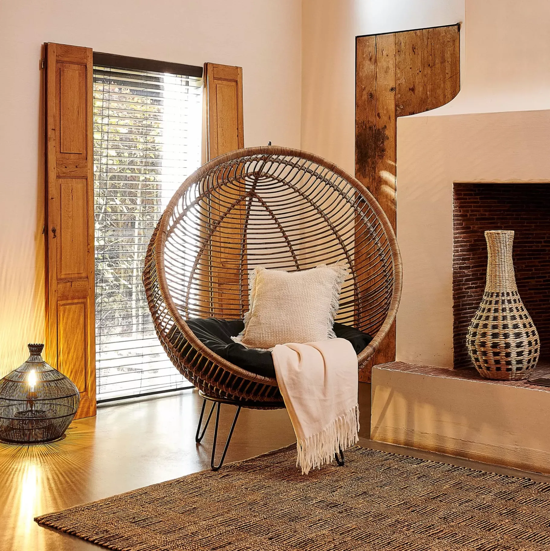 CASA Cozie Silla Lounge Natural