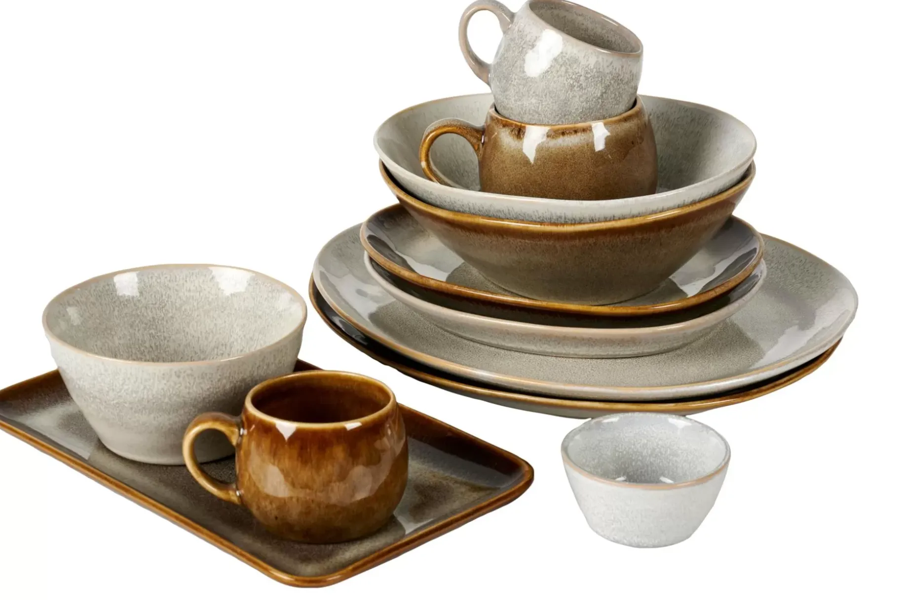 CASA Cozy Plato Marron