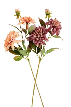 CASA Dahlia Rama De Flores Melocoton